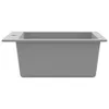 dkd-home-decor Spülbecken Einzelbecken Granit Grau 425 x Produktbild-Vorschau 6