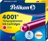 The image shows the packaging of Pelikan 4001 ink cartridges. Anteprima dell’immagine prodotto