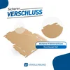Großbriefkarton 230x160x20 mm von Händlerbund, braun Produktbild-Vorschau 7