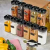 12-teiliges Gewürzbehälter Set 300 ml – Vorratsdosen mit Produktbild-Vorschau 3