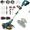Akku Rasentrimmer, 4in1 Rasenkantenschneider, mit 2× Produktbild-Vorschau 1