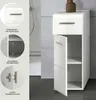 Ice armoire de salle de bain 1 tiroir 1 porte blanc Voir les images du produit 13