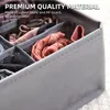 4 Stück Aufbewahrungsboxen 2 Stück 7 Fächer Unterwäsche Produktbild-Vorschau 5