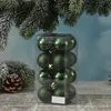 Christbaumkugel - Weihnachtskugel - bruchfest - D: 4cm - glänzend und matt - grün - 16er Set Produktbild-Vorschau
