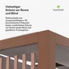 Blumfeldt Shade Cove Vert Beige Gartenpavillon 3x3 m Produktbild-Vorschau 4