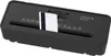 A black paper shredder with a credit card inserted into the slot. Anteprima dell’immagine prodotto