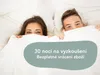 A couple is peeking out from under a duvet in bed. Náhled obrázku produktu