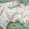Bettwäsche mit Blumenmuster 100% Baumwolle 135x200cm Produktbild-Vorschau 7