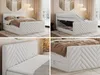 MKS MEBLE Boxspringbett 140x200 mit Bettkasten Matratze H4 Produktbild-Vorschau 4