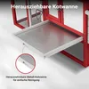 Kurník Wiltec 1520 x 520 x 920 mm červenobílý s volným Náhled obrázku produktu 11