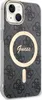 Guess Hardcase IML MagSafe Hülle für iPhone 15, schwarz Produktbild-Vorschau 3