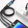 3-in-1 Multi-Ladekabel – 100W Schnellladekabel USB auf Produktbild-Vorschau 4