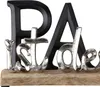 Gilde Schriftzug, "PAPA ist der Beste", Aluminium, Produktbild-Vorschau 4