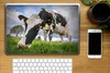 MuchoWow® Laptop Aufkleber Sticker Cover Kuh - Gras - Produktbild-Vorschau 2