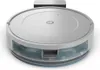 A robot vacuum cleaner is shown from a slightly elevated angle against a white background. Voir les images du produit