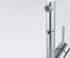 A close-up of a modern stainless steel kitchen faucet. Anteprima dell’immagine prodotto