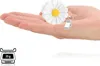Wetterfeste Tischdeckengewichte mit Klemme, Blumenmuster, Produktbild-Vorschau 5