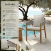 Sada 6 zahradních židlí tectake® Manacor, rozměry 59 x 58 x Náhled obrázku produktu 2