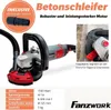 FANZWORK Betonschleifer Betonfräse Set mit Produktbild-Vorschau 3