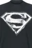 Superman T-Shirt Herren Smudge Logo schwarz S Produktbild-Vorschau 2