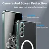 Handyhülle Magsafe für Samsung Galaxy S25 5G Metall Design Produktbild-Vorschau 5