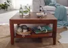 MASSIVMOEBEL24 Couchtisch Sheesham70x70x40 walnuss geölt Produktbild-Vorschau 2