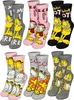 A collection of Garfield-themed socks arranged in pairs. Produktbild-Vorschau