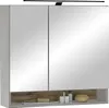 Badezimmerspiegelschrank >Denver< LED, Steckdose, Produktbild-Vorschau 1