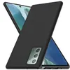 A black smartphone case is shown on a white background, with a smartphone partially visible underneath. Produktbild-Vorschau