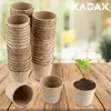 KADAX 60x Doniczki Torfowe Rozsadowe 6cm Biodegradowalne Podgląd zdjęcia produktu 3