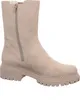 A single beige boot is shown against a white background. Náhled obrázku produktu