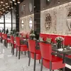 2er-Set LUCA ARM | Bistrostuhl | Rot | Leder | Produktbild-Vorschau 4