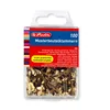 Herlitz Klammern 08770307 messing VE100 Produktbild-Vorschau 4
