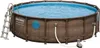 Bestway 56977, 23062 l, Gerahmter Pool, Leiter, Braun, Produktbild-Vorschau 12
