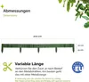 Garronda Beeteinfassung Holz Rollzaun Gartenzaun Produktbild-Vorschau 2