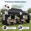 Sekey Faltpavillon 3x6 Wasserdicht mit 6 Seitenwänden, Produktbild-Vorschau 3
