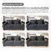 Merax 2-Sitzer Wohnzimmercouch mit Stauraum, Chenille-Sofa, Produktbild-Vorschau 10