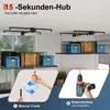 Porte de garage sectionnelle suspendue, système à ressort, Voir les images du produit 9