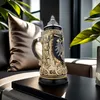 Zöller & Born® - Germany Made - Bierkrug mit Zinndeckel Produktbild-Vorschau 4