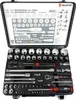 Würth Zebra Steckschlüsselsatz 1/4 + 1/2 Zoll Knarrenkasten Produktbild-Vorschau 6