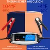 KFZ Batterieladegerät vollautomatisch, 6V/12V Produktbild-Vorschau 2
