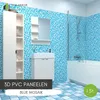 3D-Wandpaneele PVC | Mosaik Optik | Blue - 1 Platte - 0.5 Produktbild-Vorschau 2