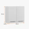 Wandschrank INEZ, Küche, Küchenschrank zweitürig 80 cm Produktbild-Vorschau 7