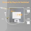 WISFOR LED Badspiegel mit Beleuchtung 80x80cm, Spiegel mit Produktbild-Vorschau 8