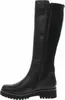 Remonte Damen Langschaftstiefel schwarz mit Stretcheinsatz Produktbild-Vorschau 3