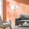 home24 Stehleuchte - Massivholz / Webstoff - 1-flammig Produktbild-Vorschau 2