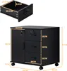 CLIPOP caisson à roulettes armoire de classement en bois, Voir les images du produit 6
