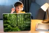 MuchoWow® Laptop Aufkleber Sticker Cover Wald - Baum - Grün Produktbild-Vorschau 3