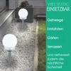 Solarleuchte Garten Solarlampe Kugel 2 x 3er Set  Garten Produktbild-Vorschau 3