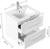 Badmöbel Set Firenze 60 2tlg. Spiegelschrank Softclose Produktbild-Vorschau 6
